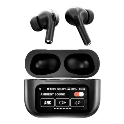 Airpods with Touch Screen A9 Pro High Quality Sound & ENC Noise Reduction