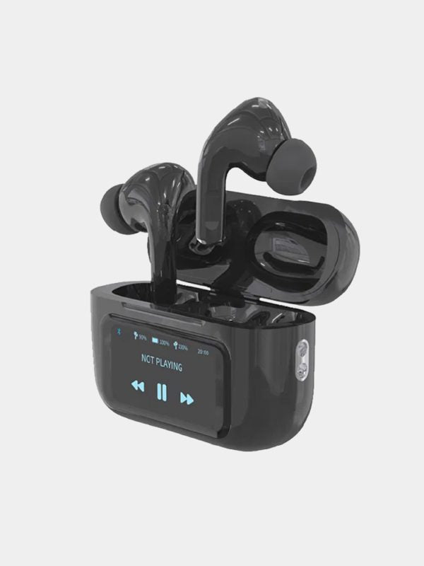 Airpods with Touch Screen A9 Pro High Quality Sound & ENC Noise Reduction